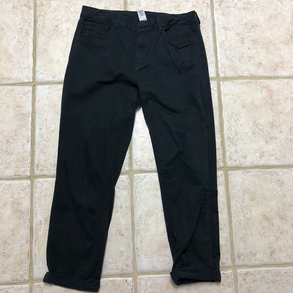 Maurice’s Black Crop Jeans 7/8
